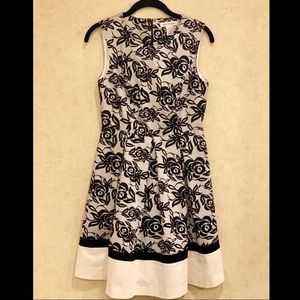 FLORAL, LACE PRINT DRESS